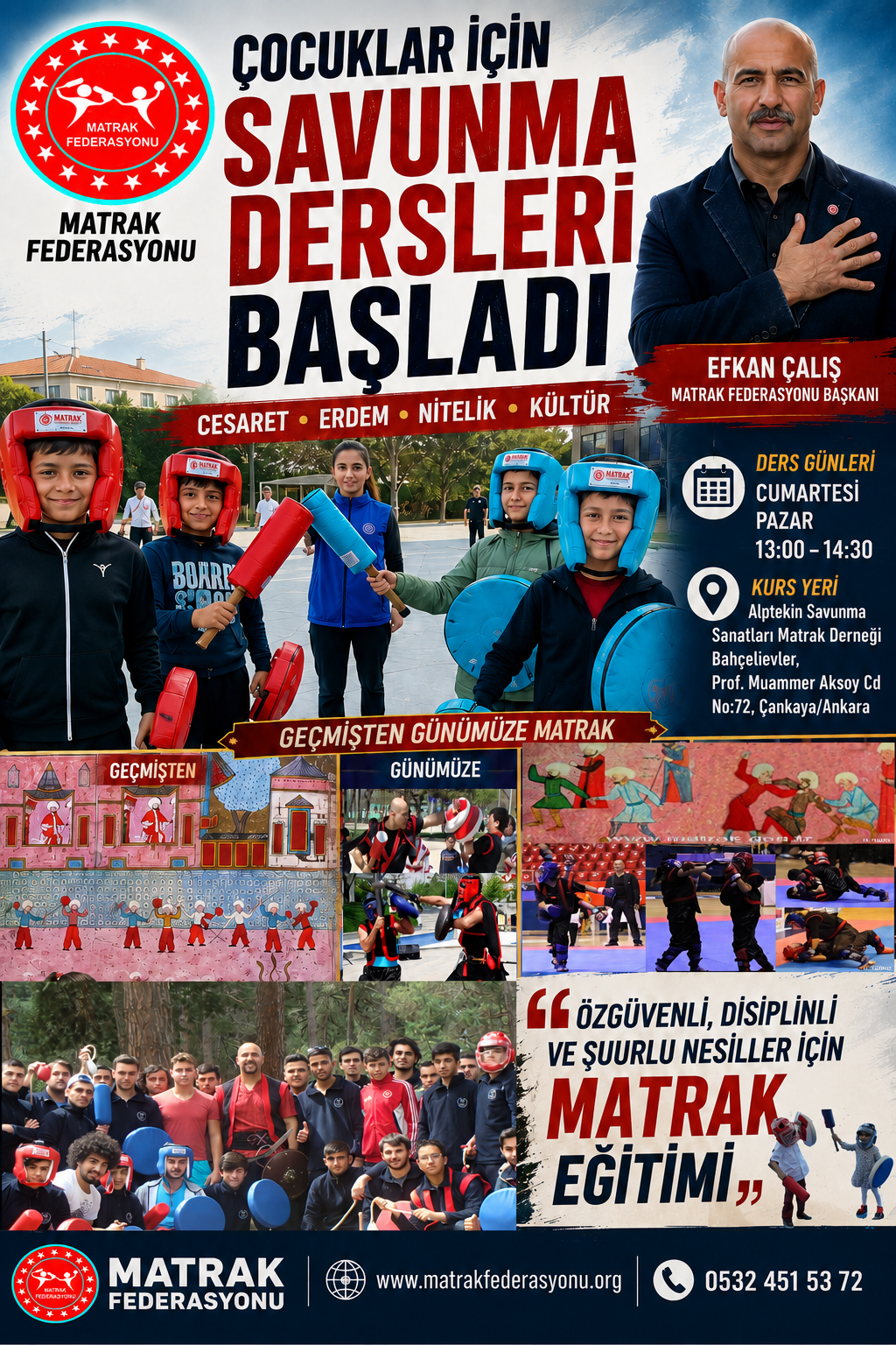 Çocuklar İçin Cenk Sanatı Matrak Savunma Eğitimi